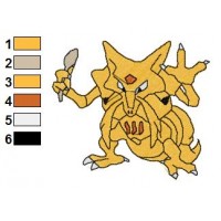 Pokemon Embroidery Design 29